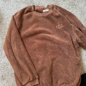 UGG Men's Chestnut Sherpa Crewneck Sweatshirt